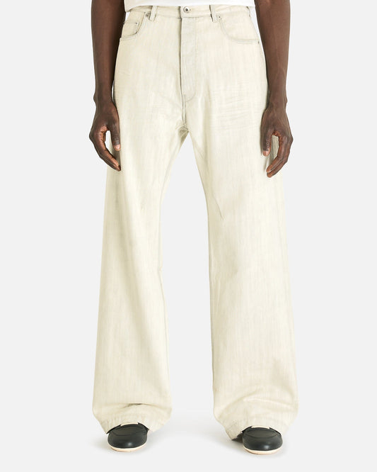 Rick Owens DRKSHDW Men's Jeans Geth Jeans in Milk Wash