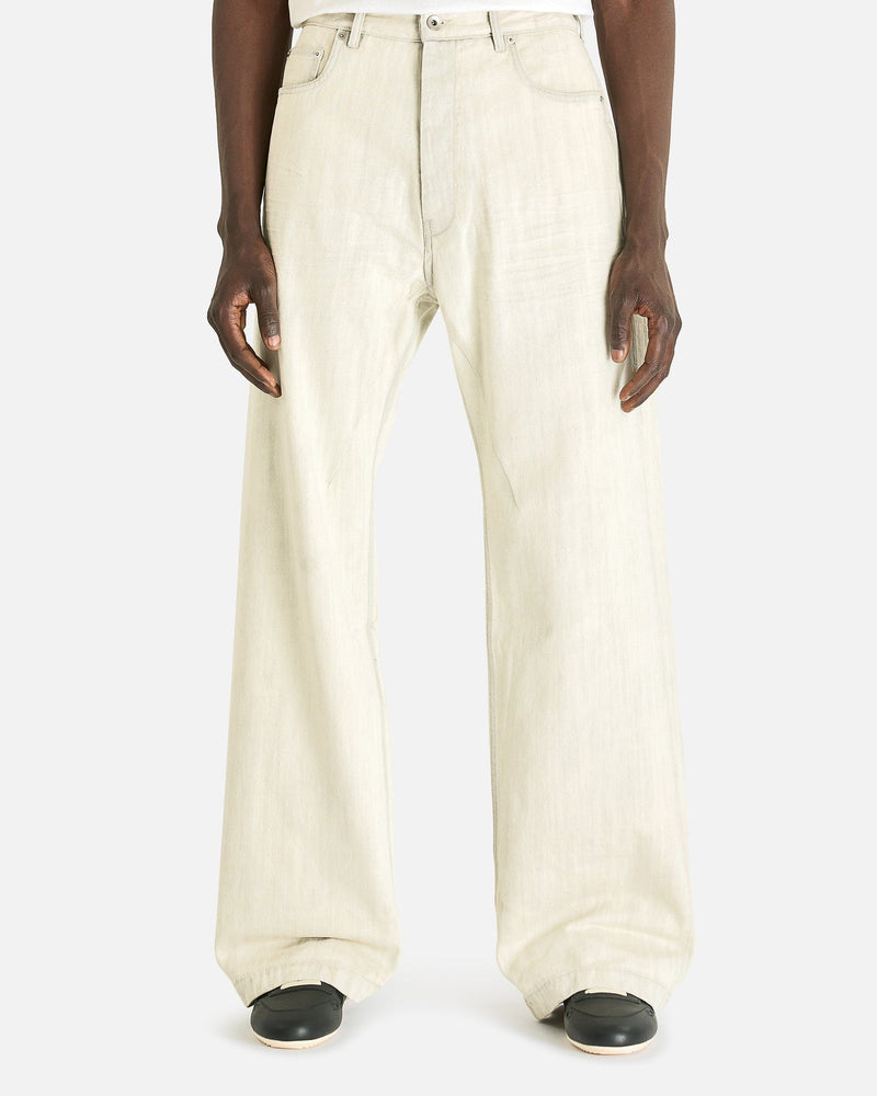 Rick Owens DRKSHDW Men's Jeans Geth Jeans in Milk Wash