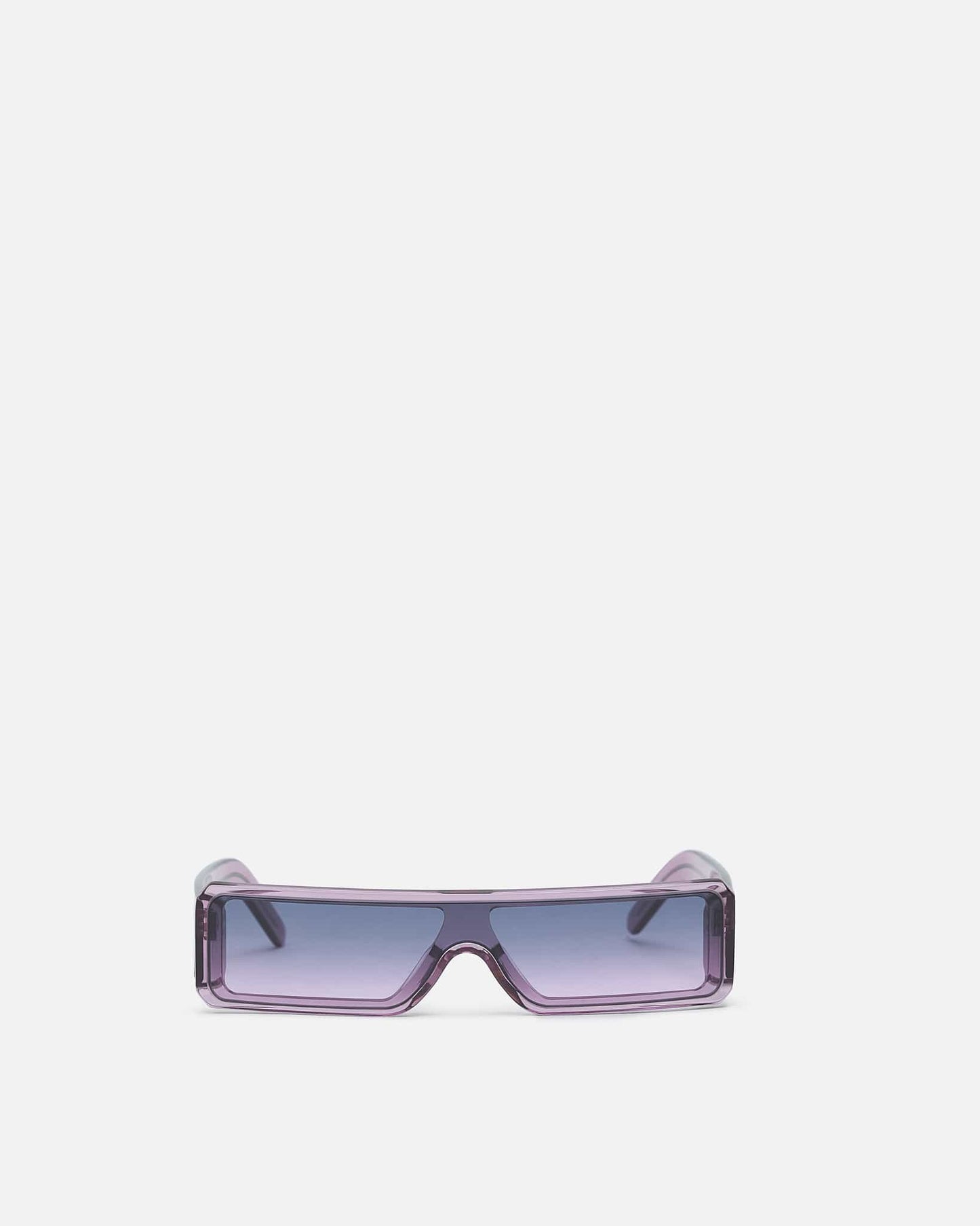 Rick Owens Eyewear OS Gethshade Sunglasses in Violet Temple/Violet Degrade