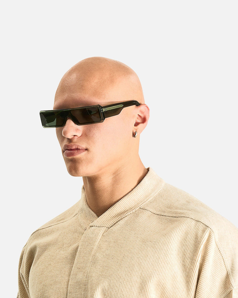 Rick Owens Eyewear OS Gethshades in Bosco/Bosco