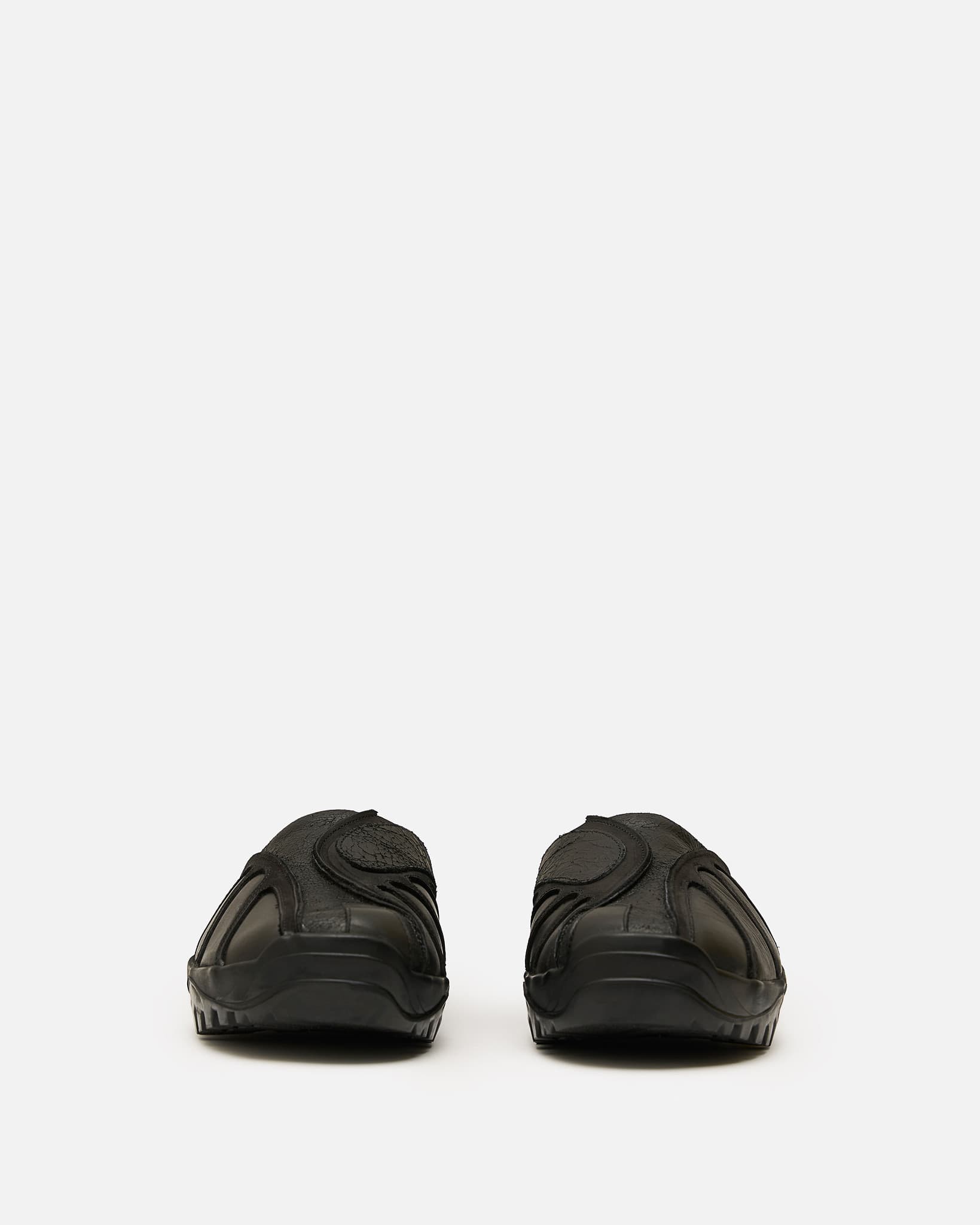 Demon Men's Shoes Giles Tettey Nartey Mule in Black