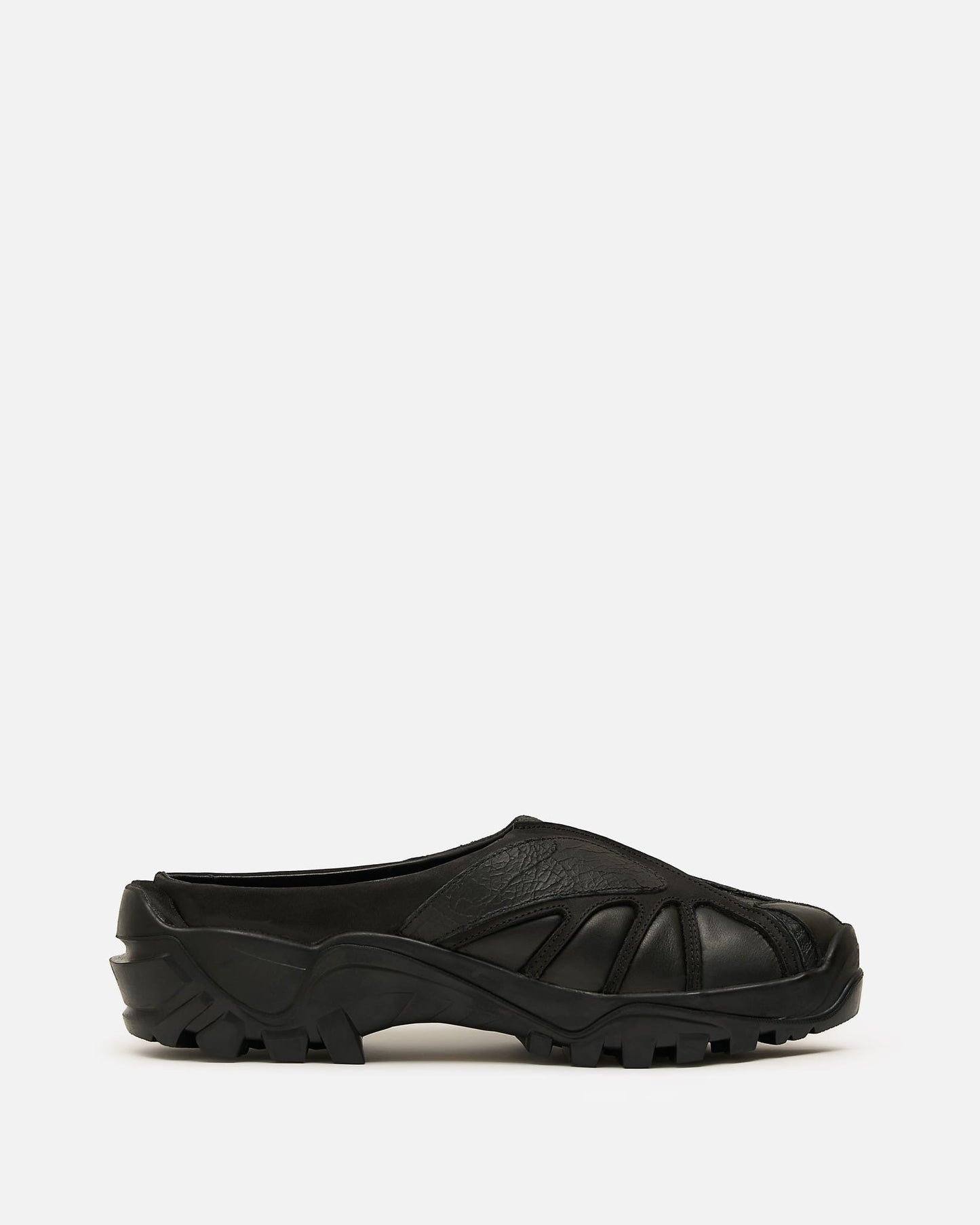 Demon Men's Shoes Giles Tettey Nartey Mule in Black