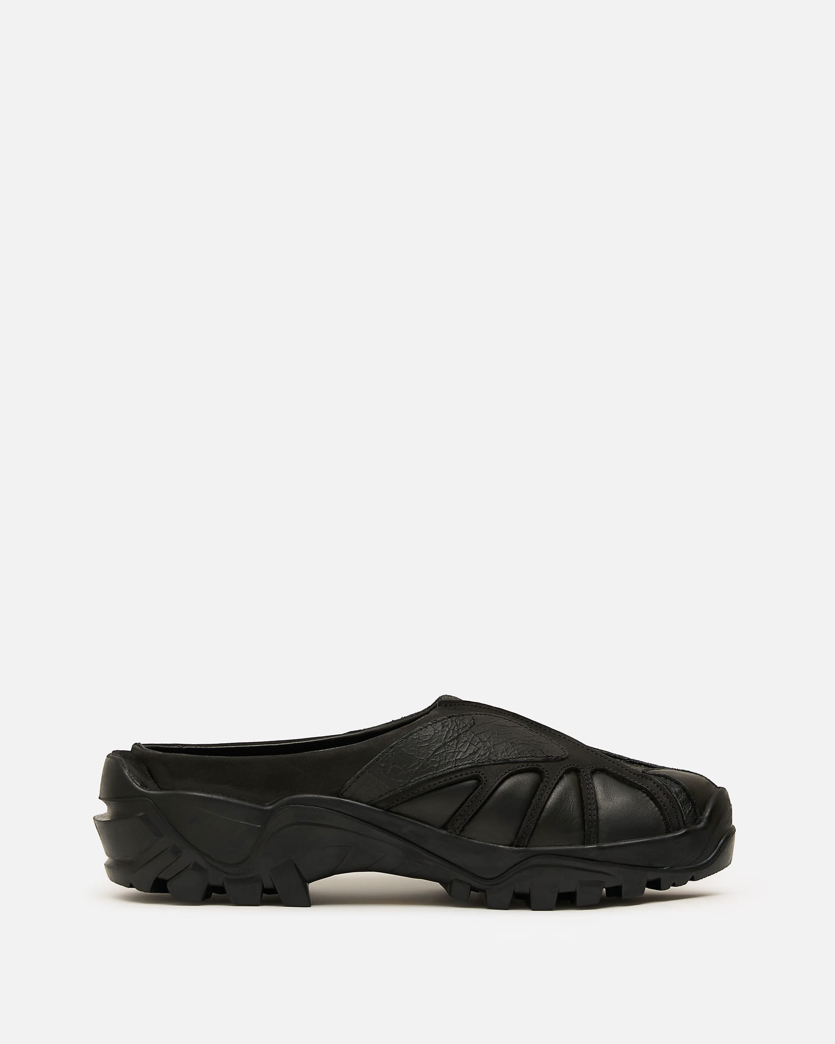 Demon Men's Shoes Giles Tettey Nartey Mule in Black