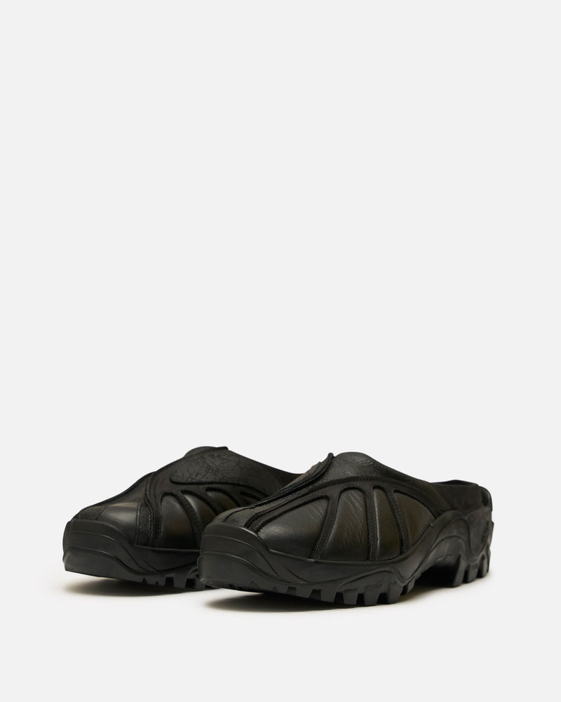 Demon Men's Shoes Giles Tettey Nartey Mule in Black