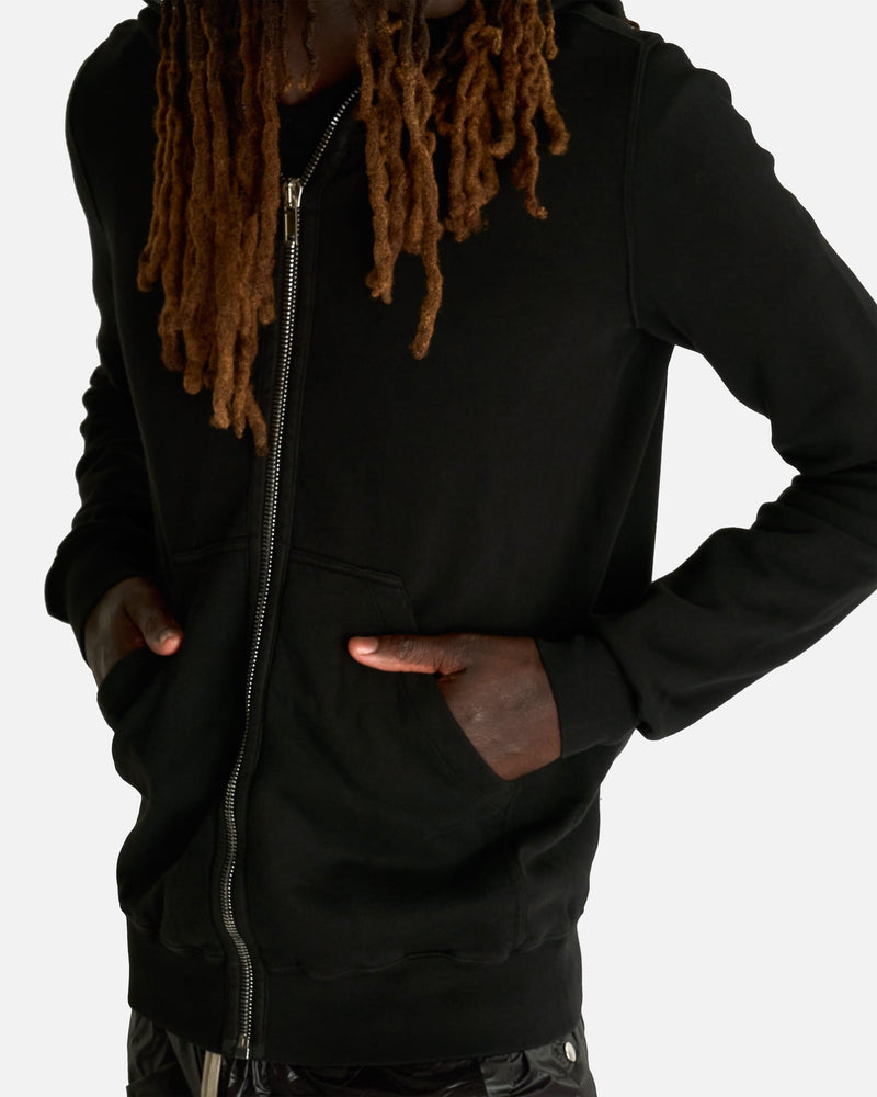Rick Owens DRKSHDW Men's Sweatshirts Gimp Hoodie in Black