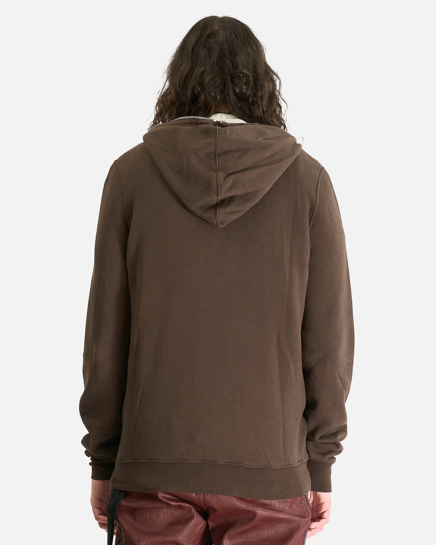 Rick Owens DRKSHDW Men's Sweatshirts Gimp Hoodie in Dark Dust