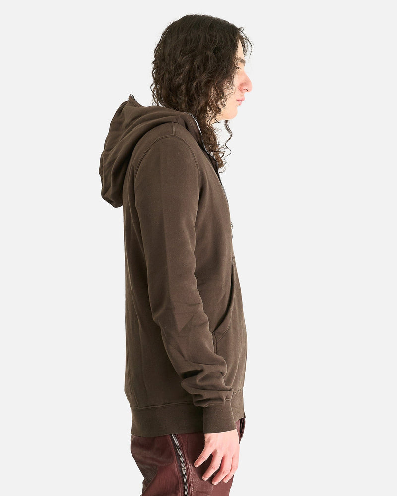 Rick Owens DRKSHDW Men's Sweatshirts Gimp Hoodie in Dark Dust