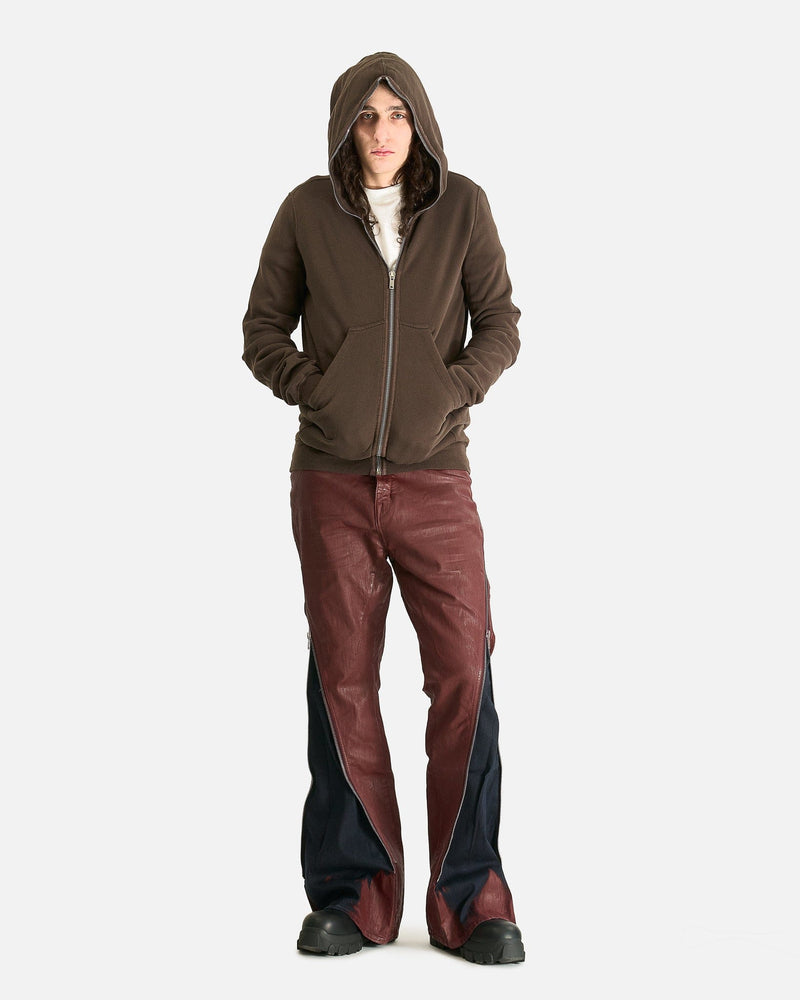 Rick Owens DRKSHDW Men's Sweatshirts Gimp Hoodie in Dark Dust