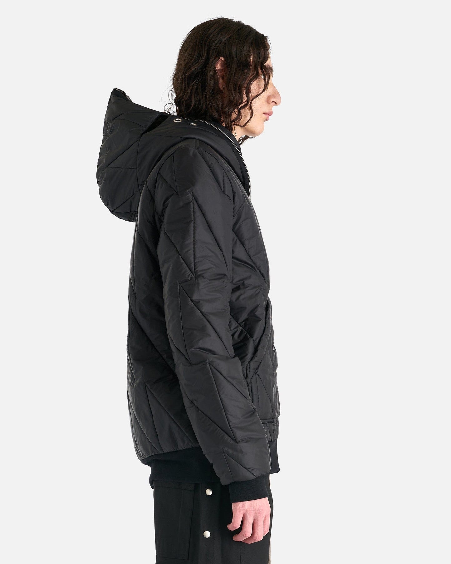 Rick Owens DRKSHDW Men's Jackets Gimp Jacket in Black