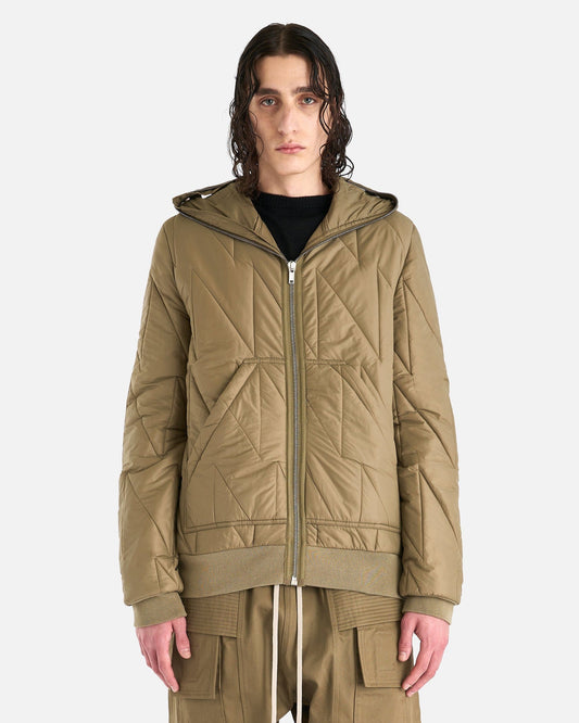 Rick Owens DRKSHDW Men's Jackets Gimp Jacket in Pale Green
