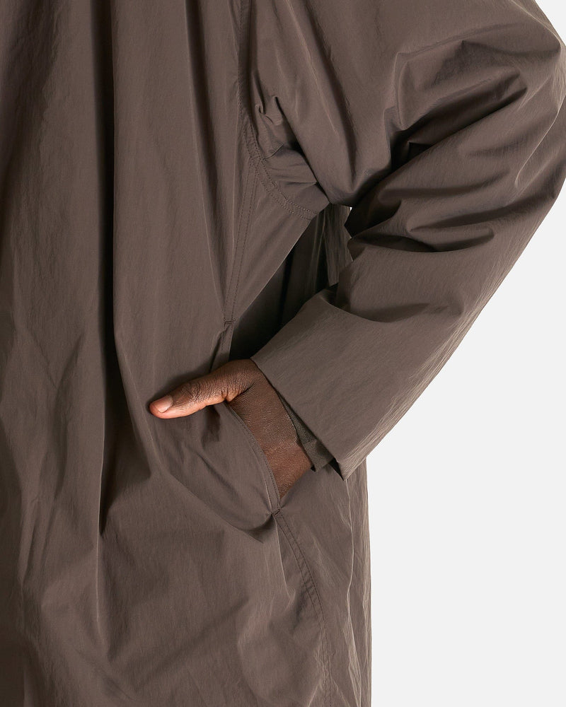 Rick Owens Men's Coat Gimp Mac Wide in Darkdust