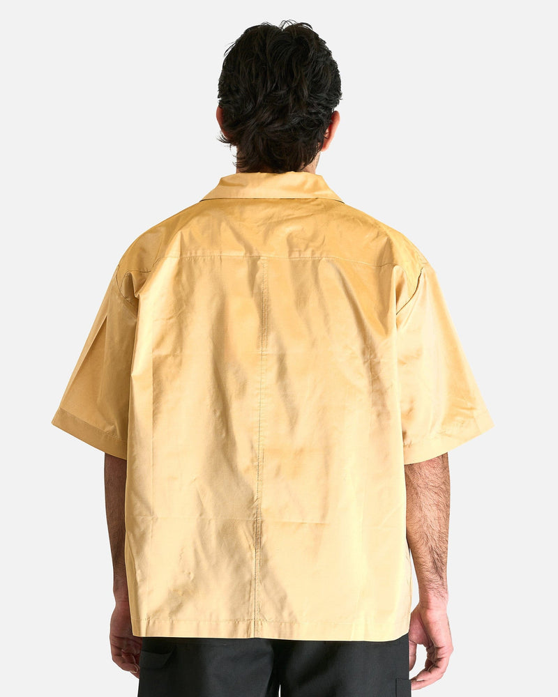 AUBERO Men's Shirts Glen Shirt in Sun