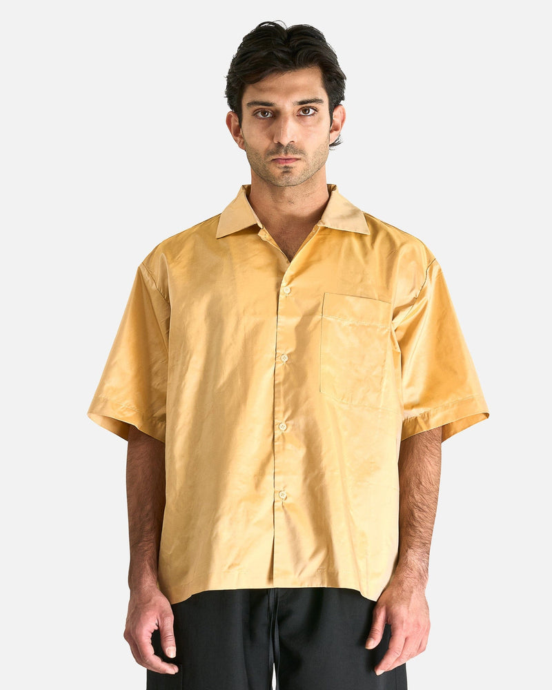 AUBERO Men's Shirts Glen Shirt in Sun