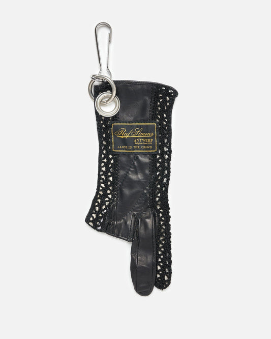 Raf Simons Men's Gloves O/S Glove Charms in Black