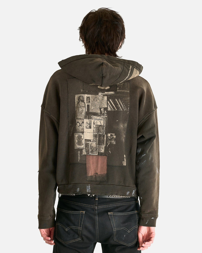 Enfants Riches Deprimes Men's Sweatshirts God With Revolver Zip Hoodie in Sun Faded Black