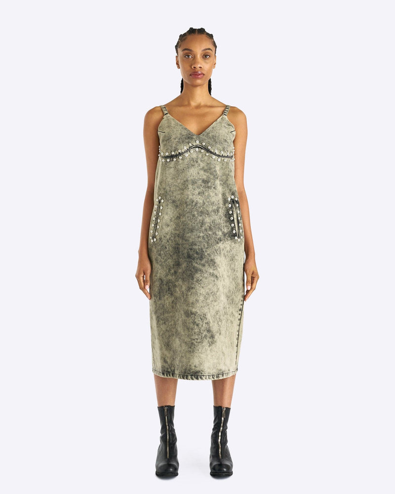 NAMACHEKO Women Dresses Gododdin Slip Dress in Sky Magic Ivory