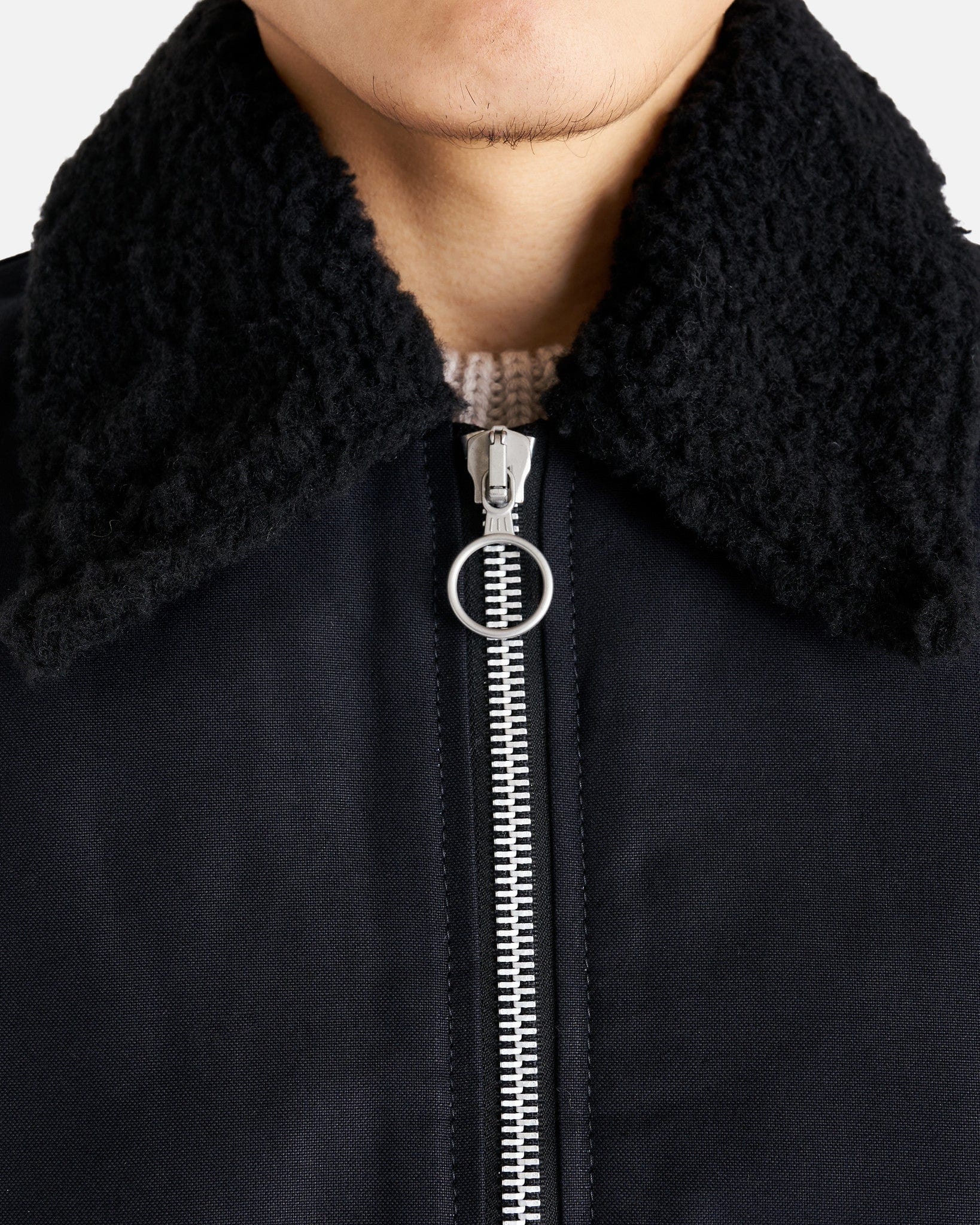 Our Legacy Men's Jackets Grizzly Vest in Black Highland Cotton