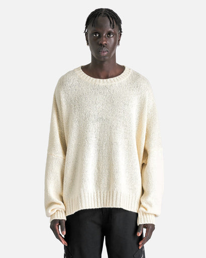 The Row Men's Sweater Grohl Top in Ivory