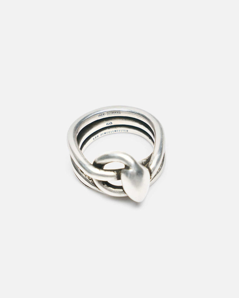 【関税送料込】Ann Demeulemeester Haki スネーク リング α Haki Snake Ring in Antique Silver – SVRN