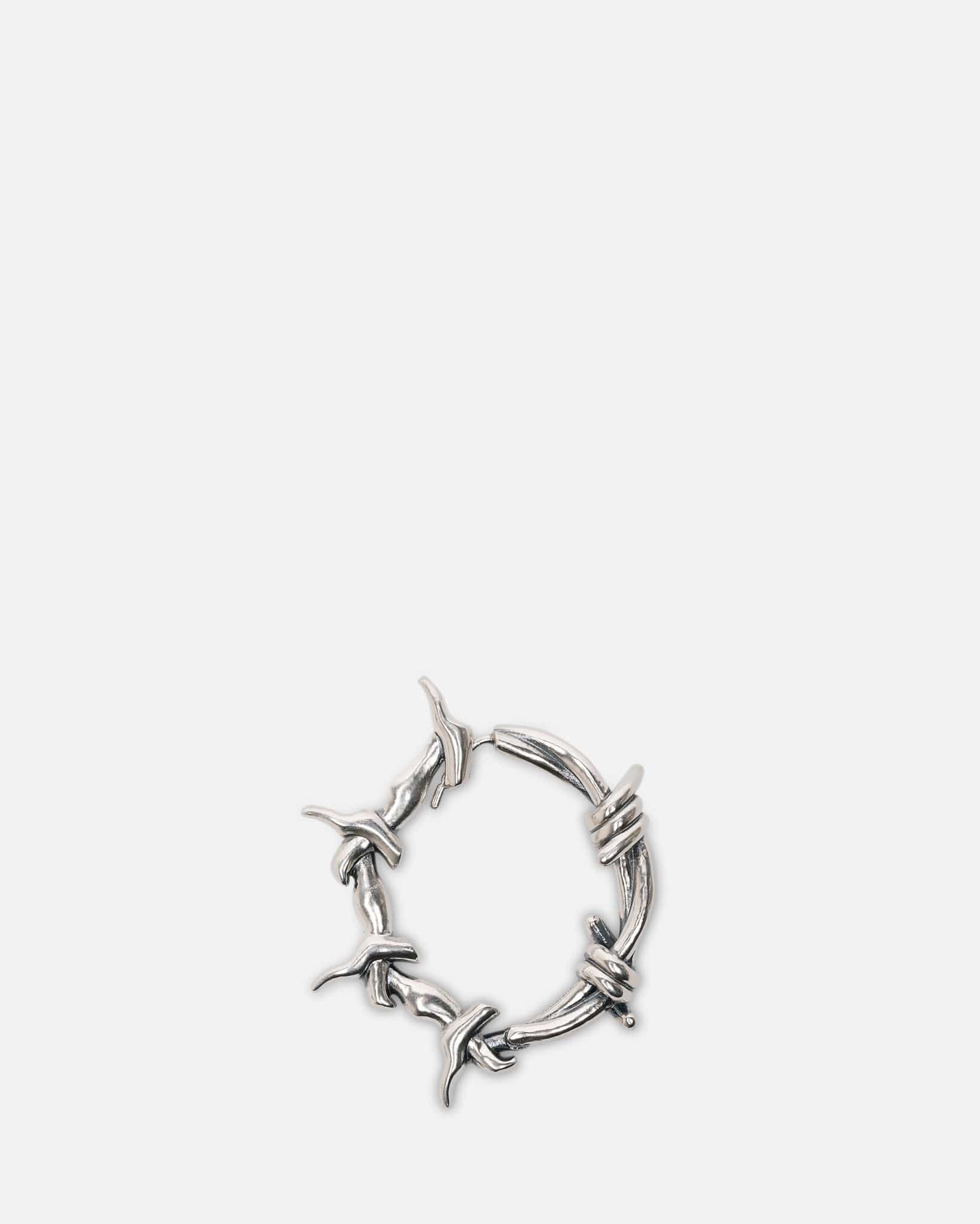 Kusikohc Jewelry Half Thorn Earring in Silver