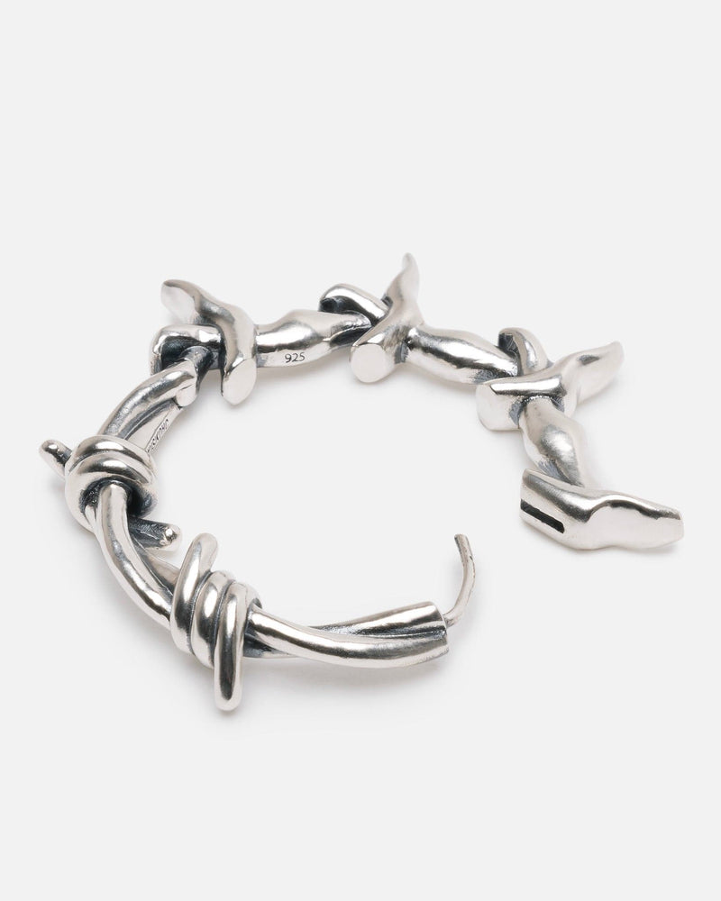 Kusikohc Jewelry Half Thorn Earring in Silver