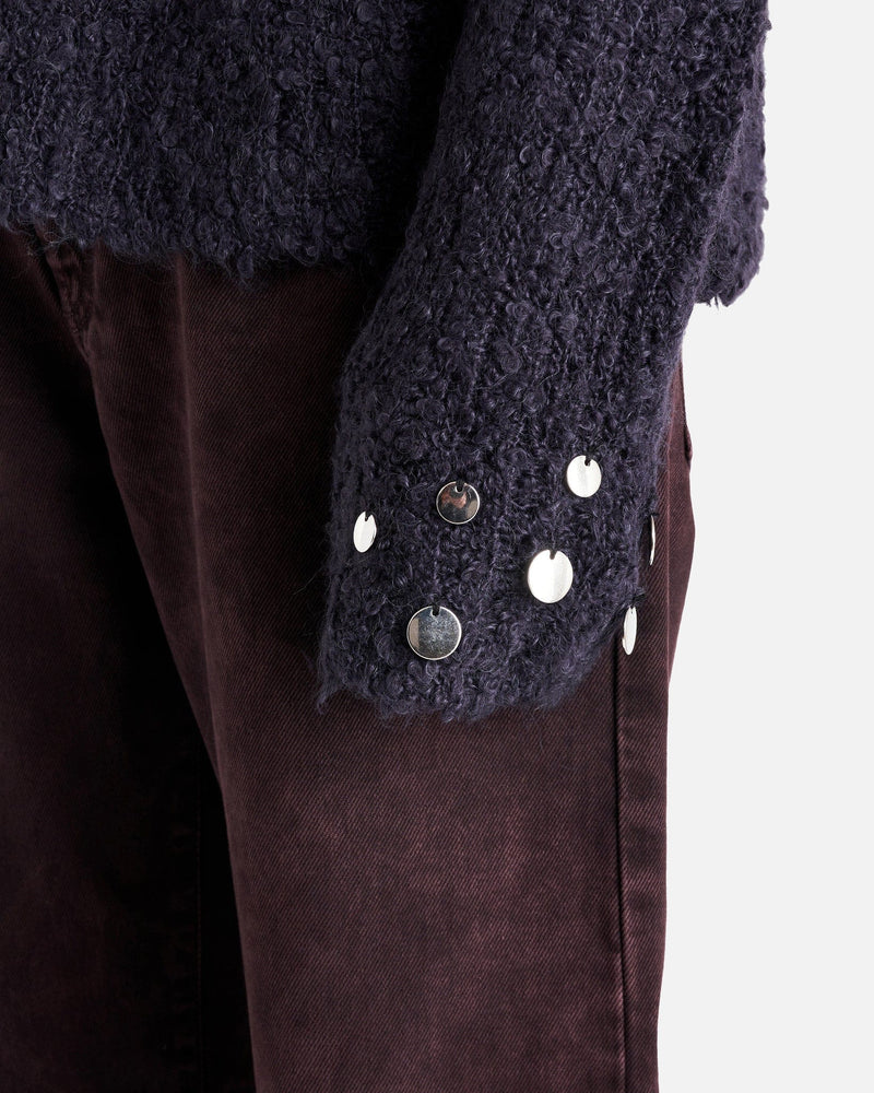 NAMACHEKO Men's Sweater Hankford Cardigan in Navy