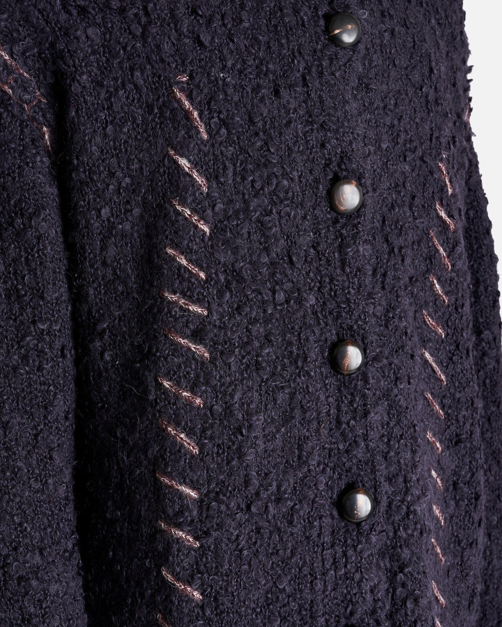 NAMACHEKO Men's Sweater Hankford Cardigan in Navy