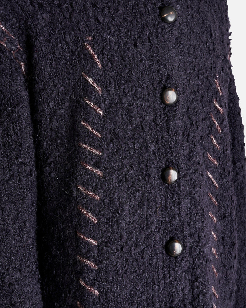NAMACHEKO Men's Sweater Hankford Cardigan in Navy