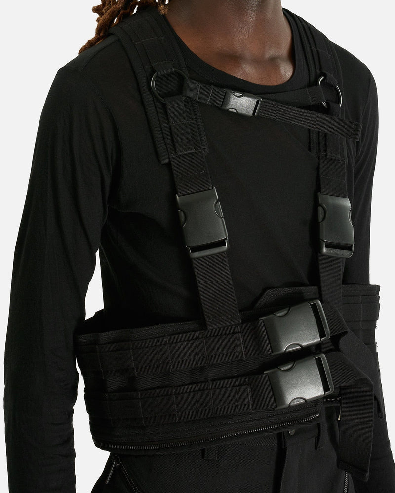 Rick Owens Men's Tops Harness in Black