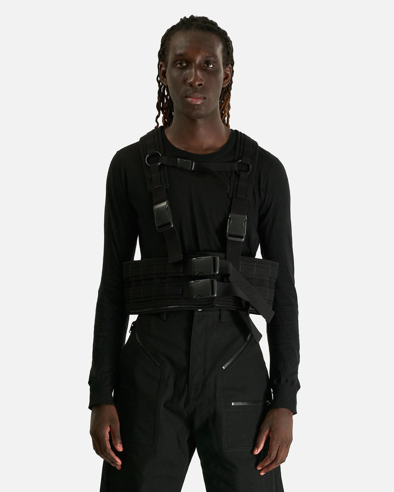 Rick Owens Men's Tops Harness in Black
