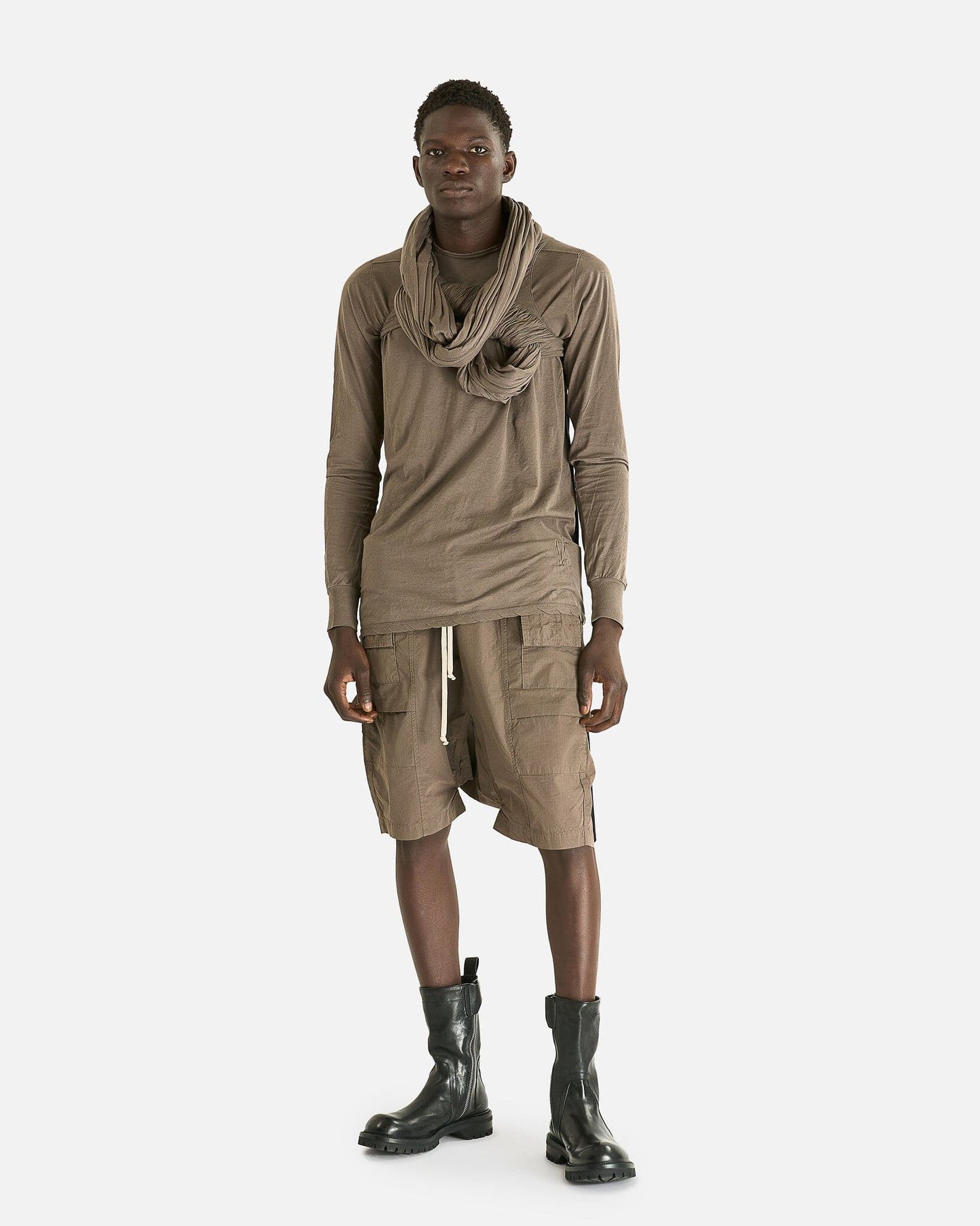 Rick Owens DRKSHDW Men's Shirts M Harness Tank in Dust
