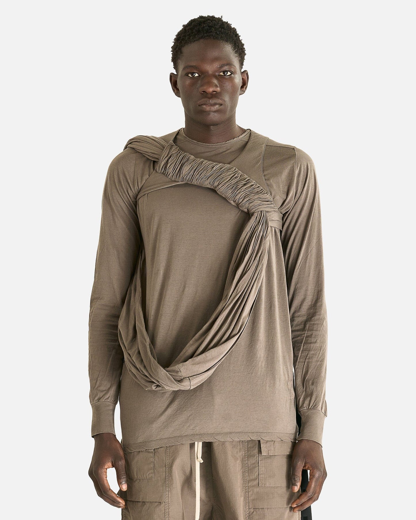 Rick Owens DRKSHDW Men's Shirts M Harness Tank in Dust