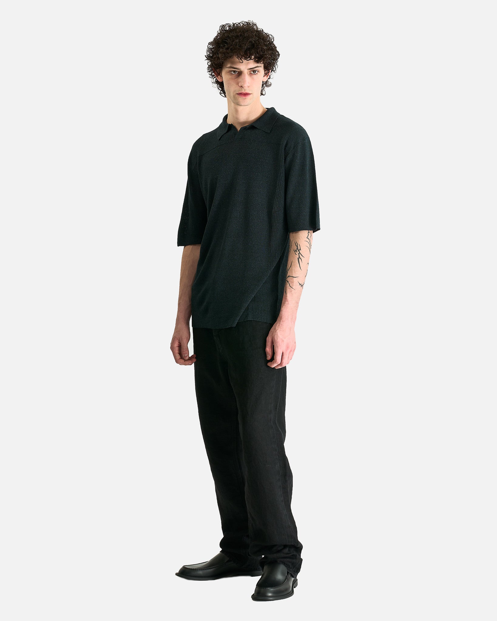 パンツ The Row Hartley Jeans 873 W3654 Hartley Jean in Black – SVRN