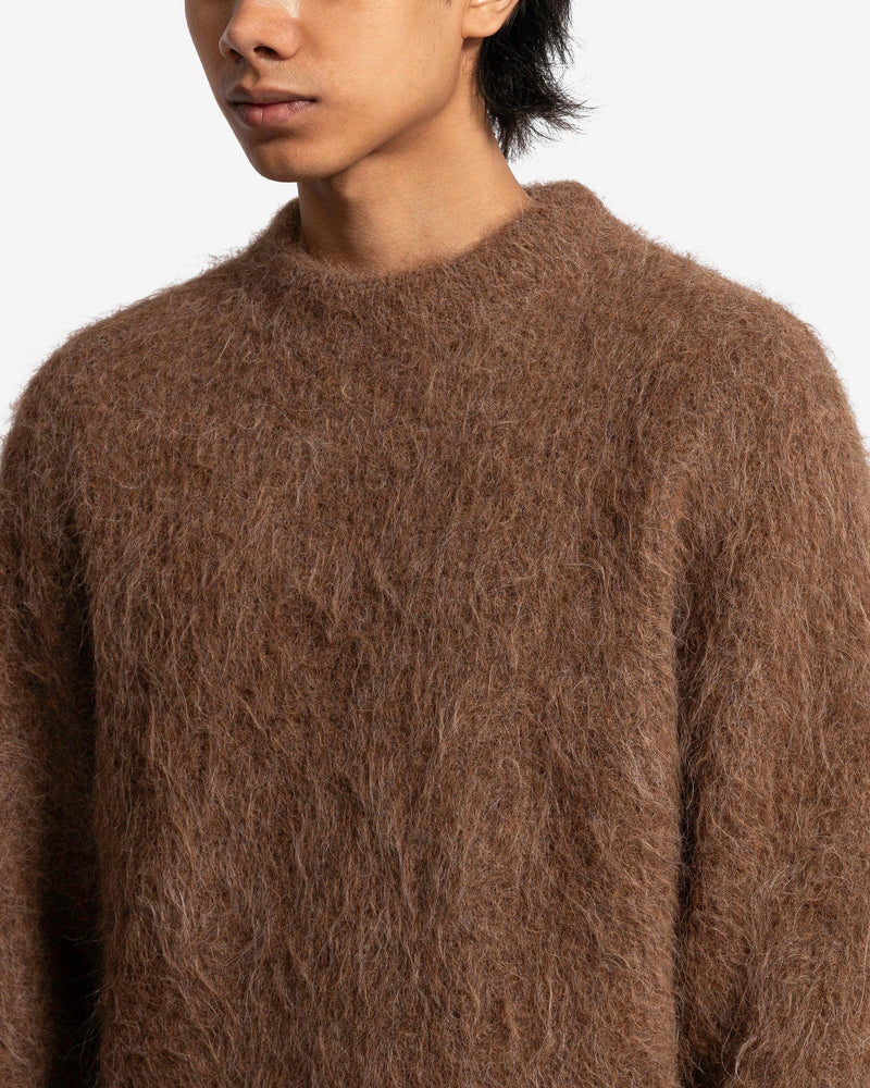 Séfr Men Sweaters Haru Sweater in Taupe Alpaca