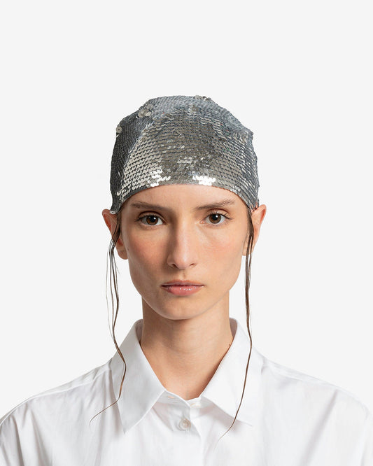 Maison Margiela Women's Hats Hat in White/Silver
