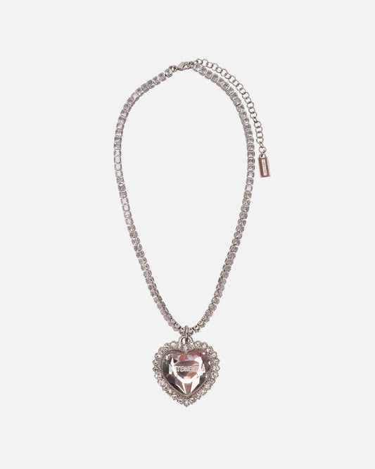 VETEMENTS Jewelry Heart Necklace in Transparent