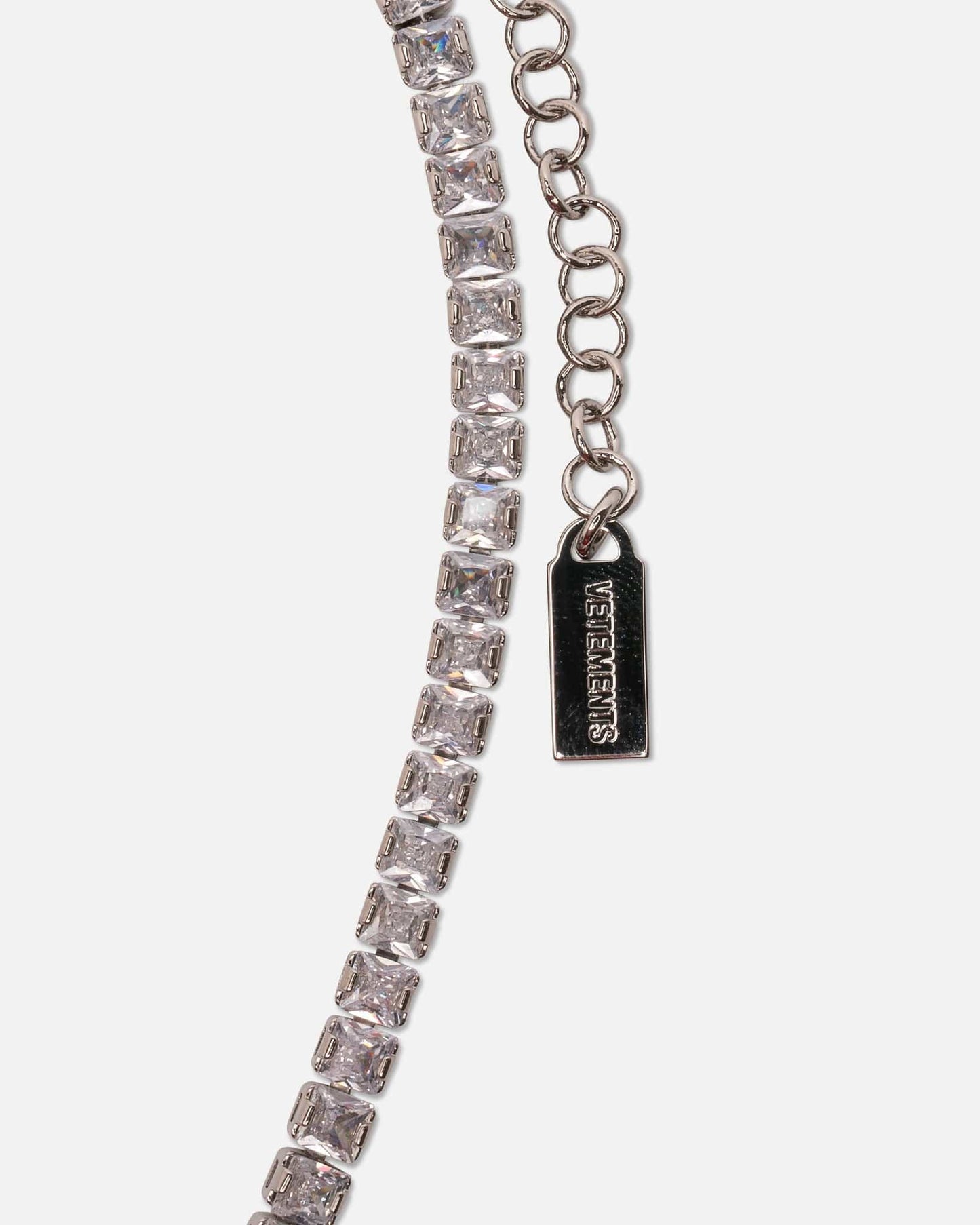 VETEMENTS Jewelry Heart Necklace in Transparent