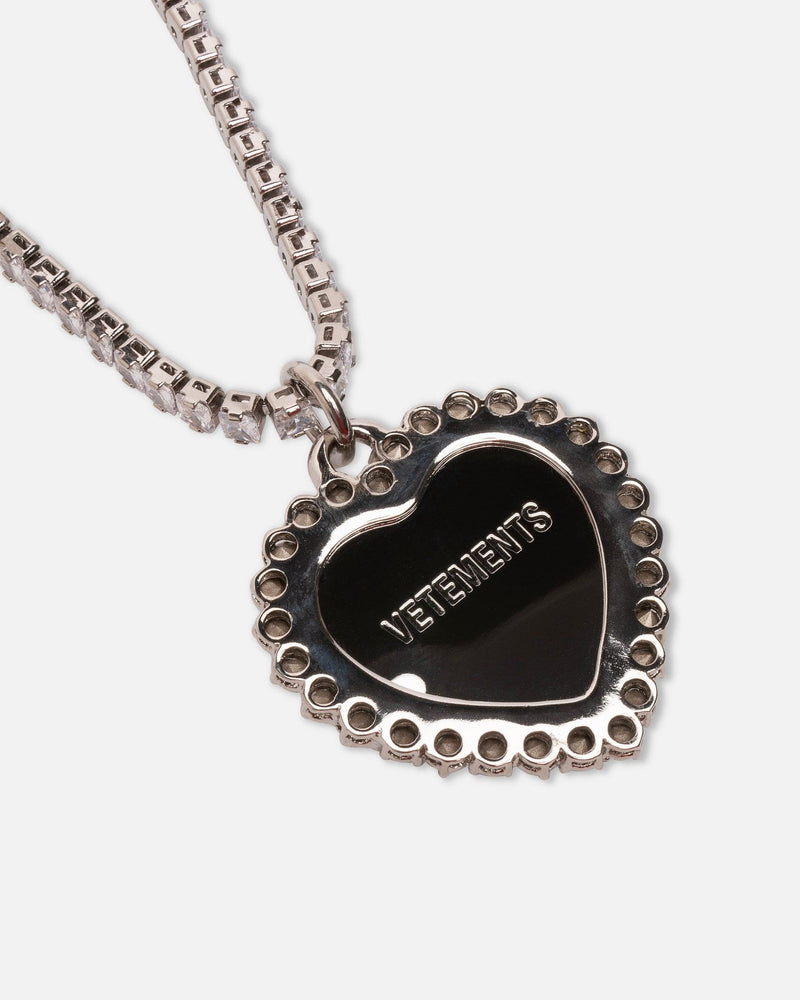 Heart Necklace in Transparent – SVRN - Main Image