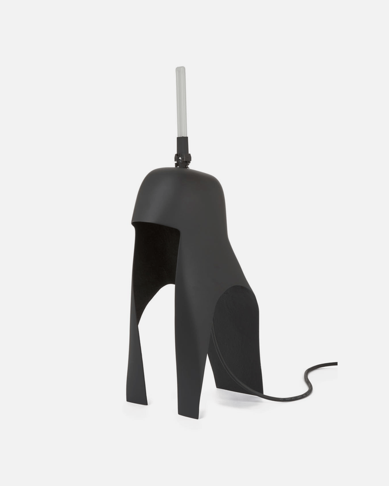 Rick Owens Home Goods Hedjet Helmet Lamp in Black