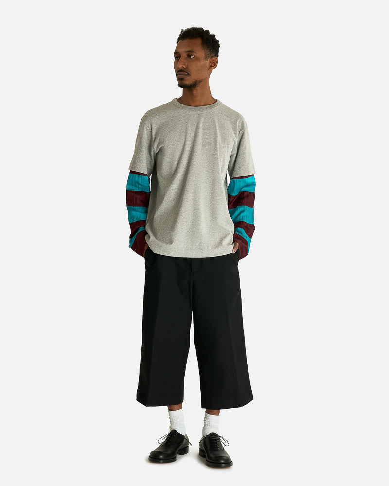 Heedar MK LS T-Shirt in Grey Melange – SVRN