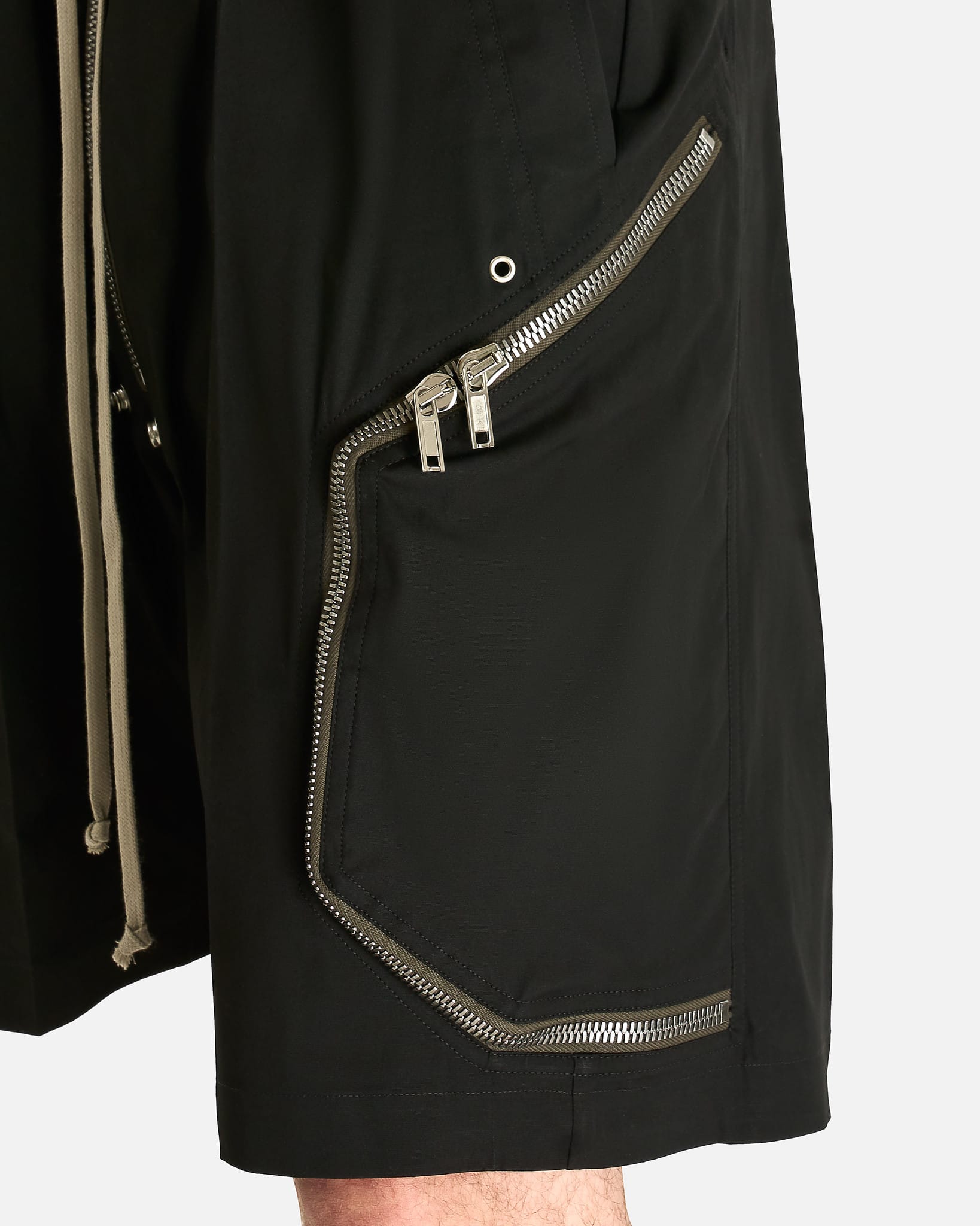 Rick Owens Men's Pants Heizer Belas in Black