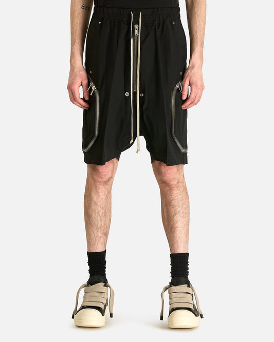 Rick Owens Men's Pants Heizer Belas in Black