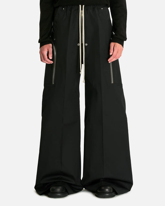 Rick Owens Men's Pants Heizer Belas in Black