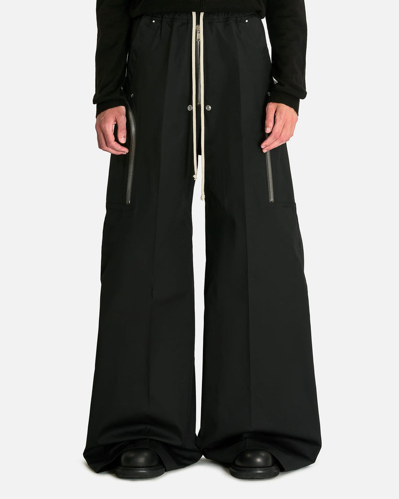 Rick Owens Men's Pants Heizer Belas in Black