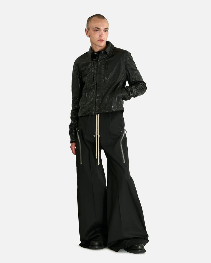 Rick Owens Men's Pants Heizer Belas in Black