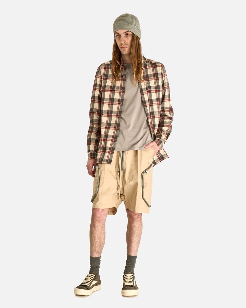 Rick Owens Men's Pants Heizer Belas in Sand