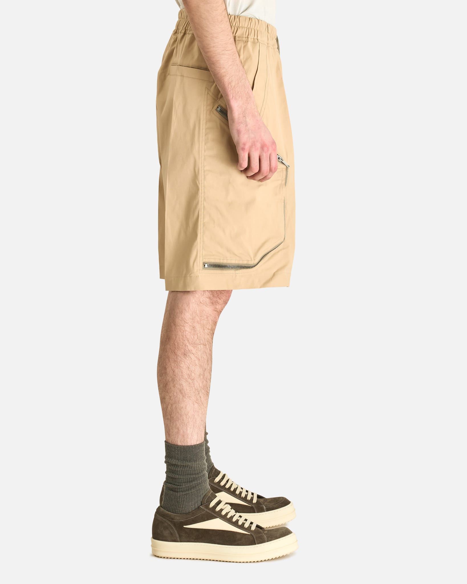 Rick Owens Men's Pants Heizer Belas in Sand