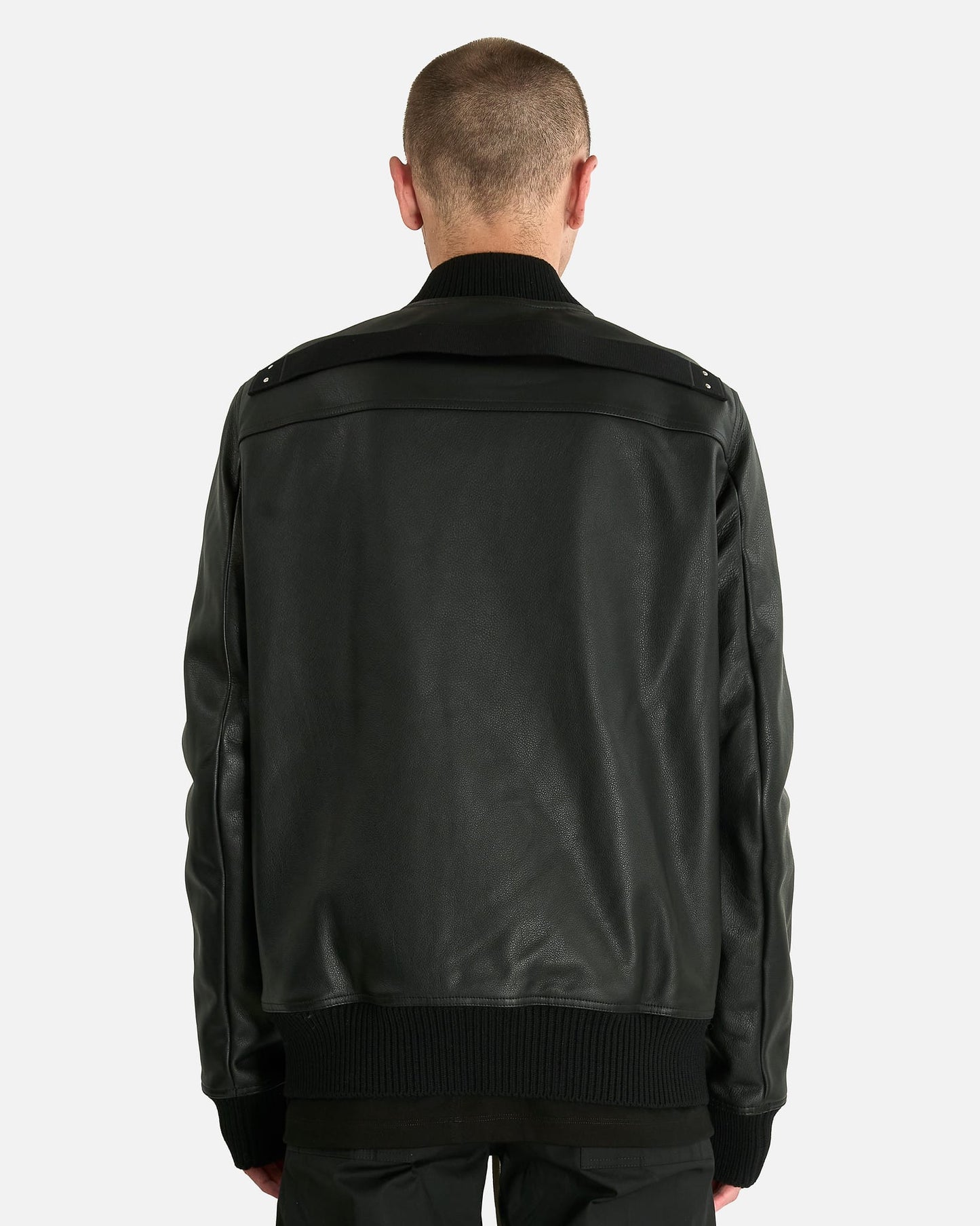 Rick Owens Men's Jackets Heizer Flight in Black