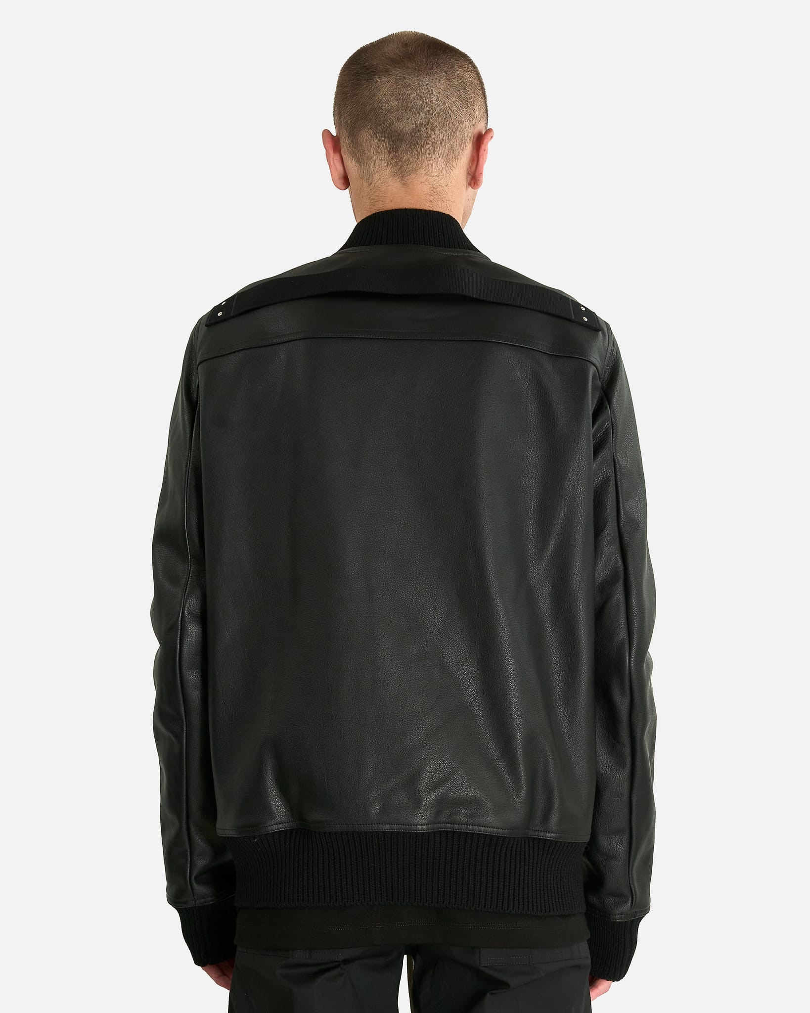 Rick Owens Men's Jackets Heizer Flight in Black