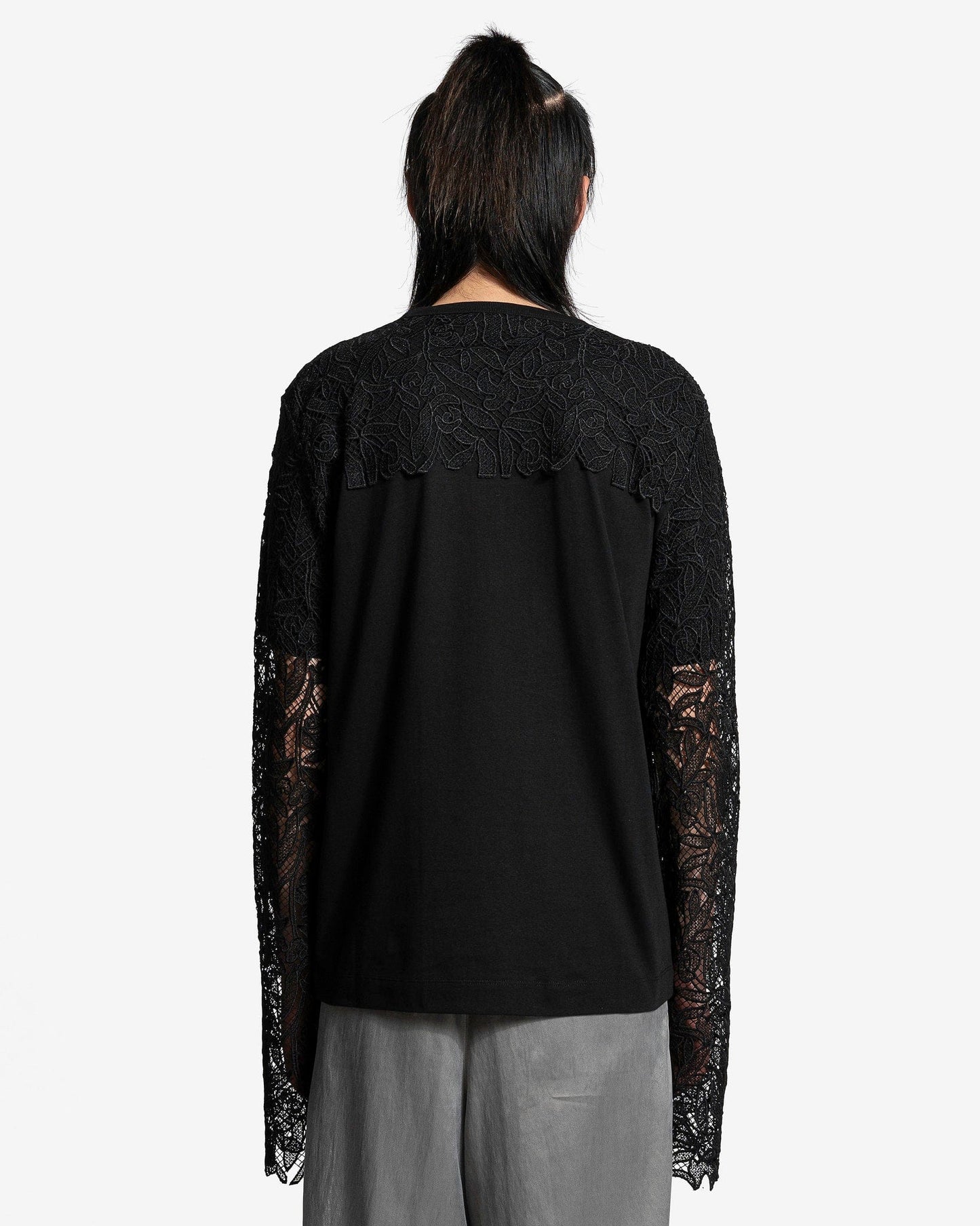 Dries Van Noten Men's Shirts Helmer Jersey in Black